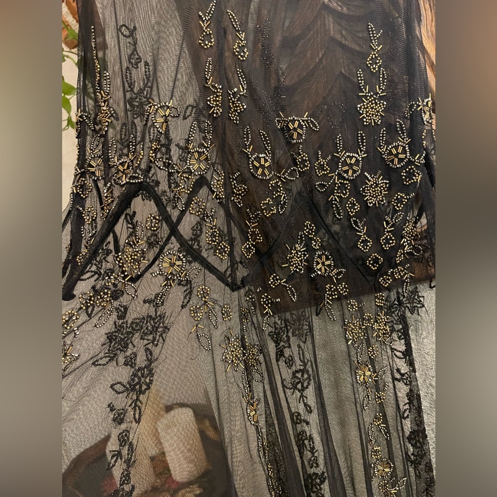 Beaded tulle dress - Picture 7 of 17